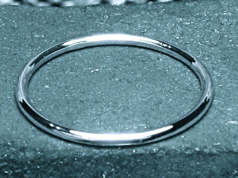 Simple Thin Wedding Band Images