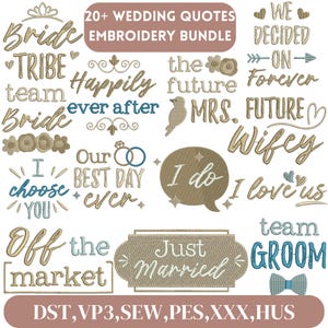 Wedding Embroidery Design, Mr Mrs Embroidery Design, Anniversary Embroidery, wedding diy, husband and wife gift, Machine Embroidery Design
