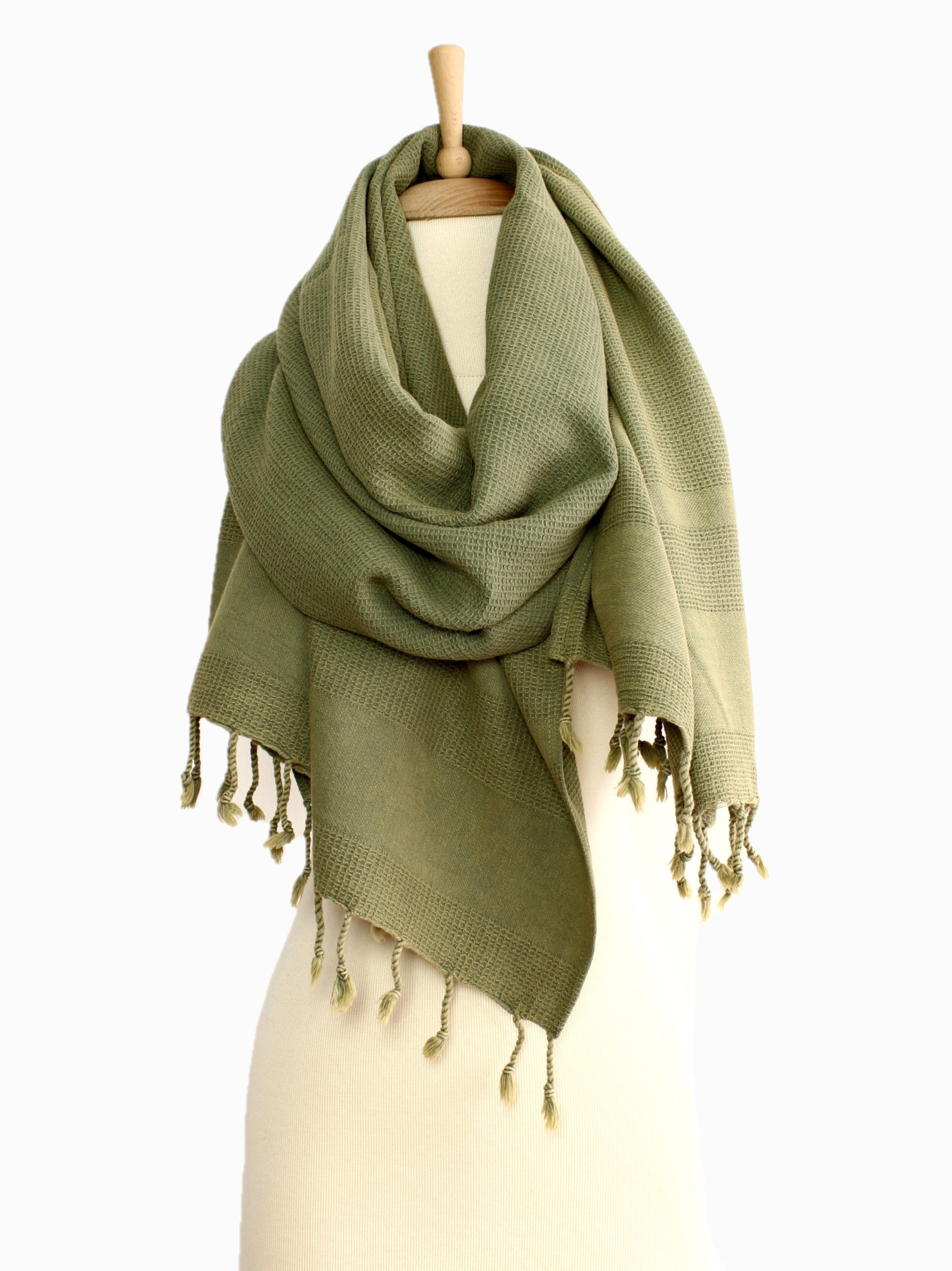 Womens Mens 100% Cashmere Oversized Solid Thick Blanket Wool Scarf Shawl  Wrap