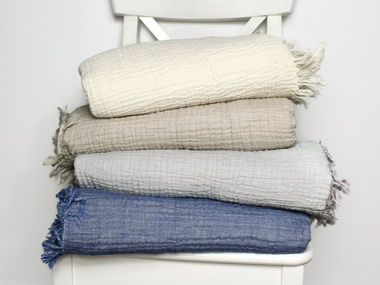 Cotton Gauze Blanket Adult Double Gauze Queen Blanket Etsy