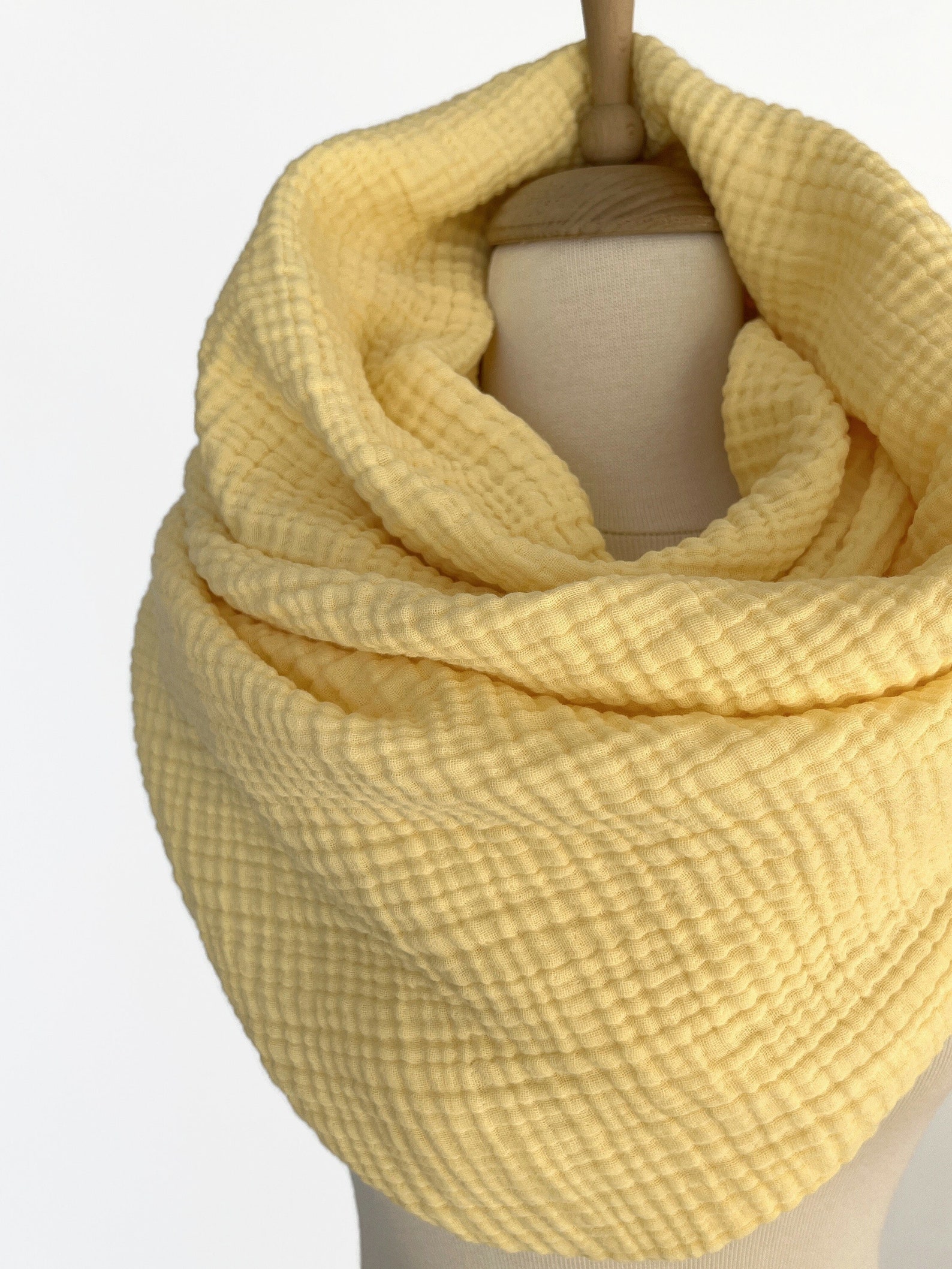 Cotton Muslin Scarf 4 Layers Double Gauze Scarf Muslin Etsy