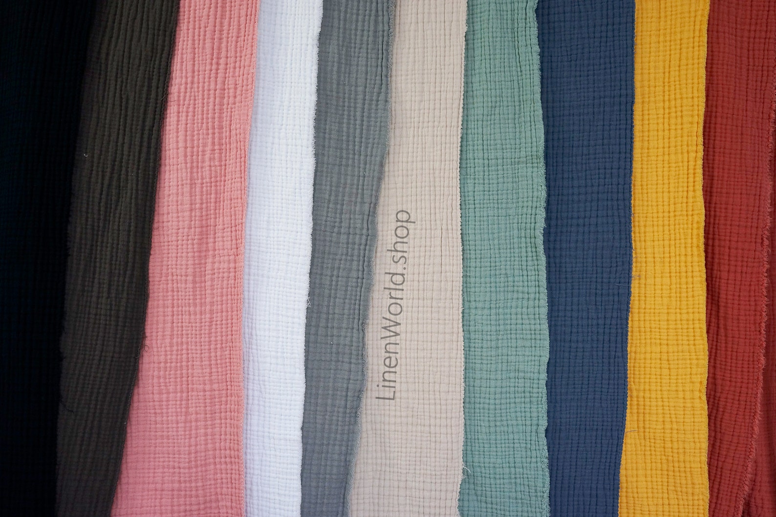 Extra Wide Gauze Cotton Fabric 4 Layers Double Gauze Fabric Etsy