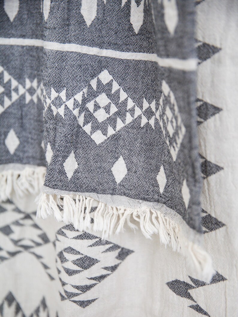 Navajo Throw Blanket Aztec Picnic Blanket Bohemian Throw Etsy