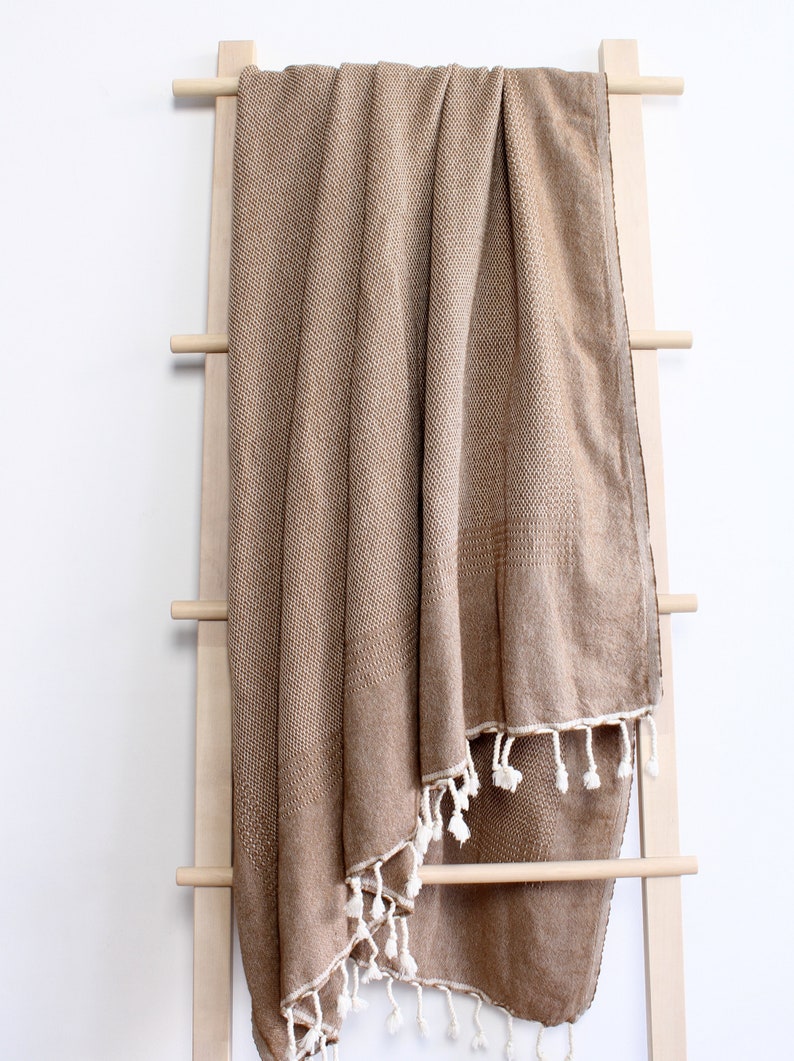 Brown Wool Throw Blanket Soft & Warm Merino Wool Throws for Etsy