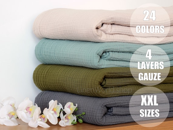 muslin queen blanket