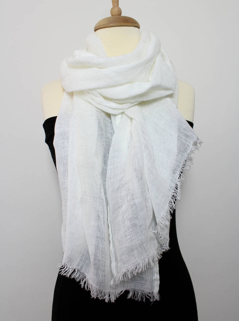 white scarf for sale