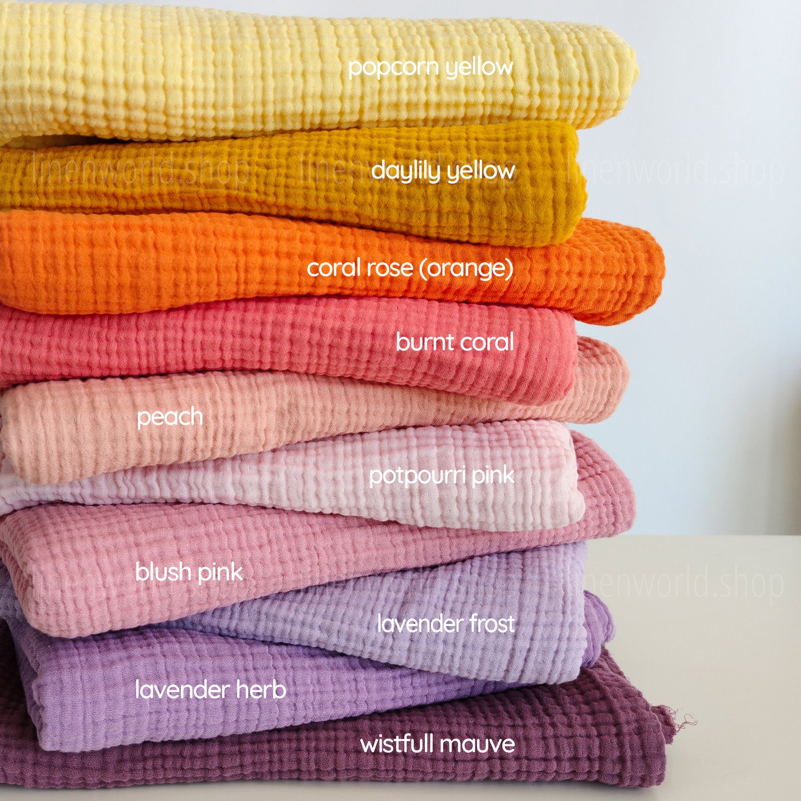 Cotton Muslin Scarf 4 Layers Double Gauze Scarf Muslin Etsy