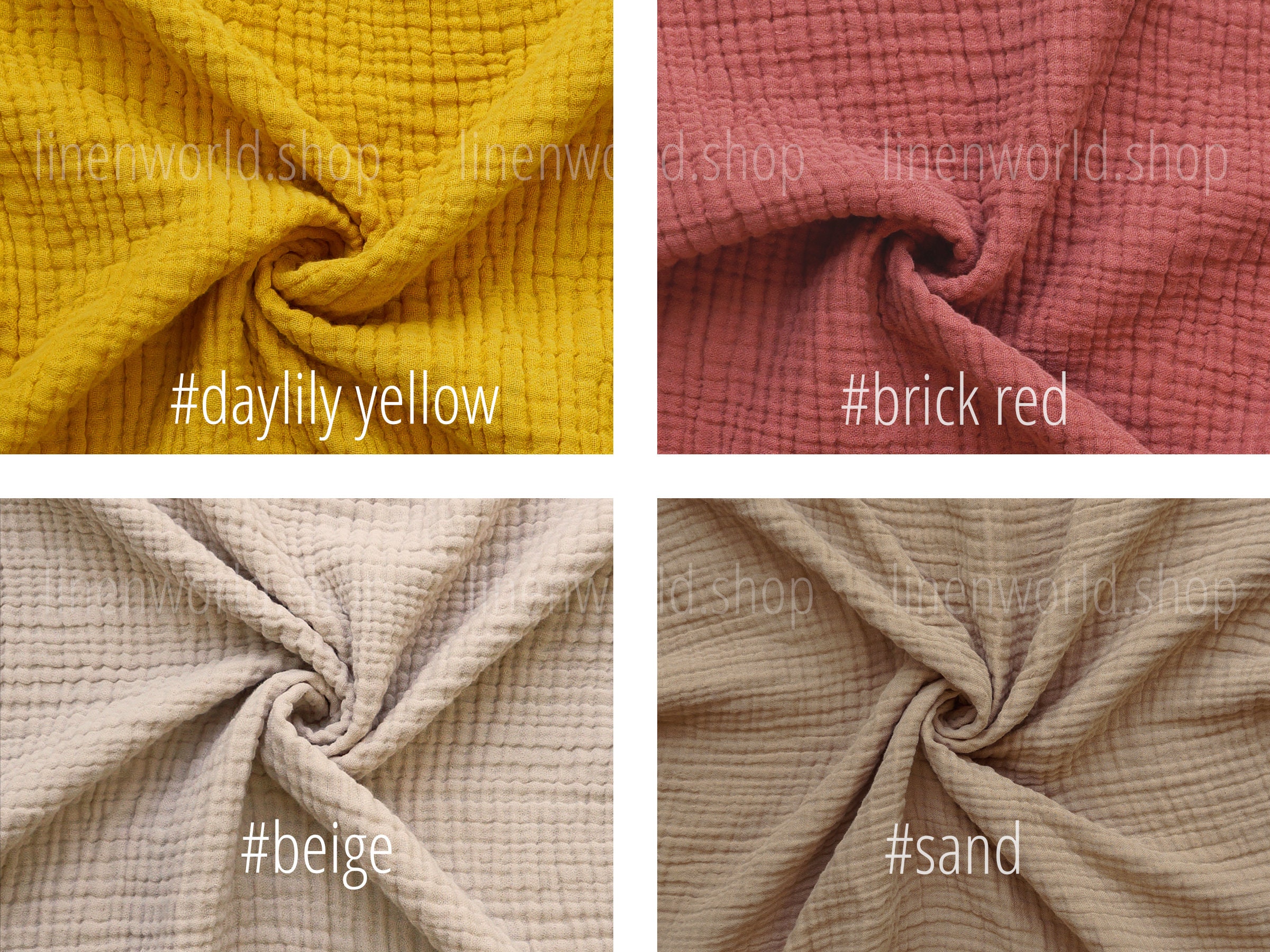 Extra Wide Gauze Cotton Fabric 4 Layers Double Gauze Fabric Etsy