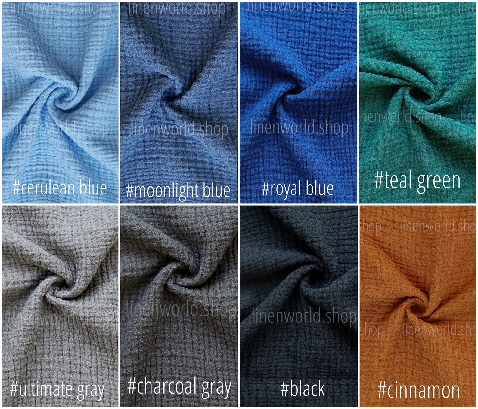 Muslin Cotton Blanket Queen Bedspread 4 Layers Gauze Etsy