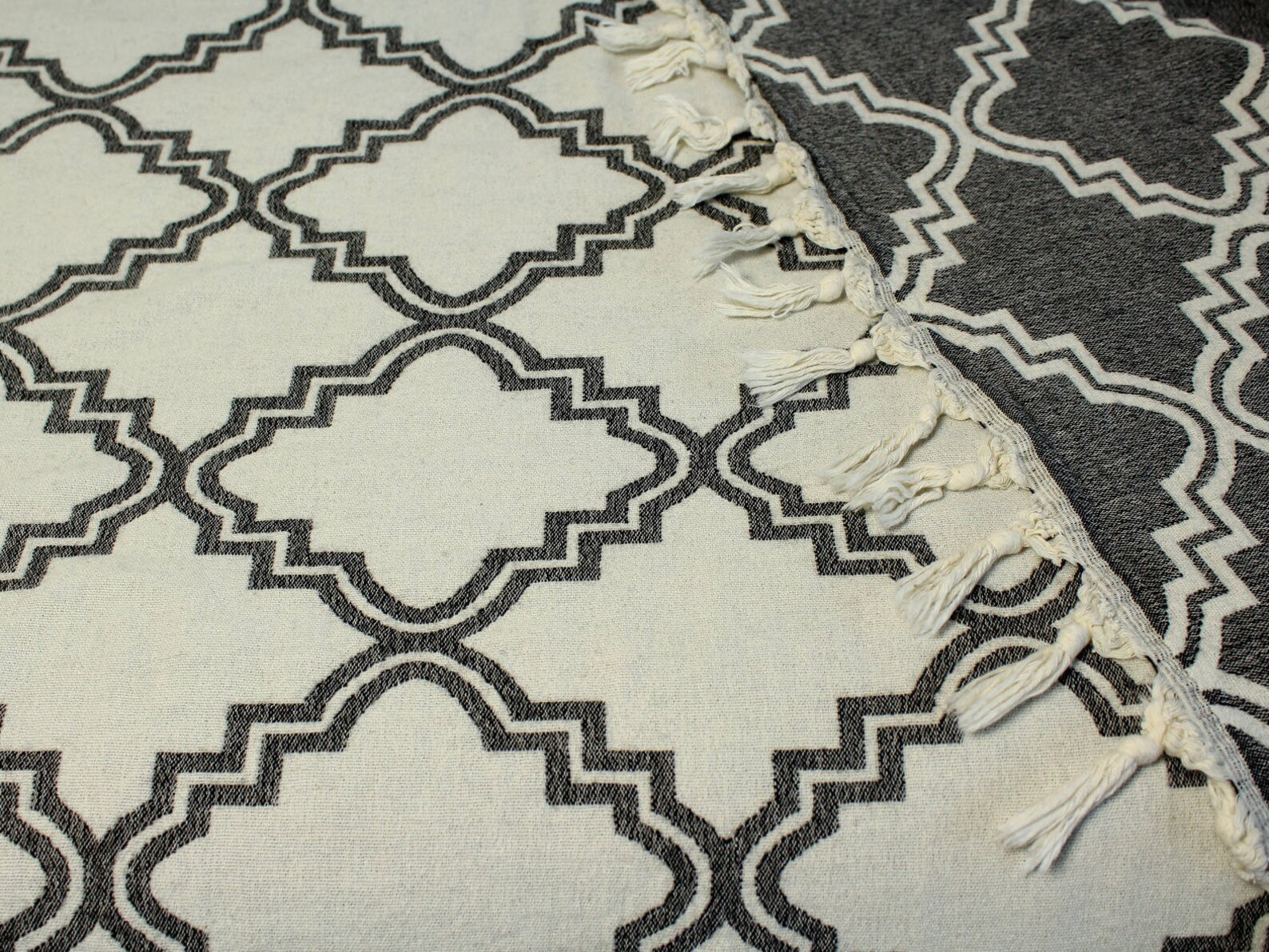 Wool Throw Blanket Soft Merino Wool Couch Throw Oriental Etsy