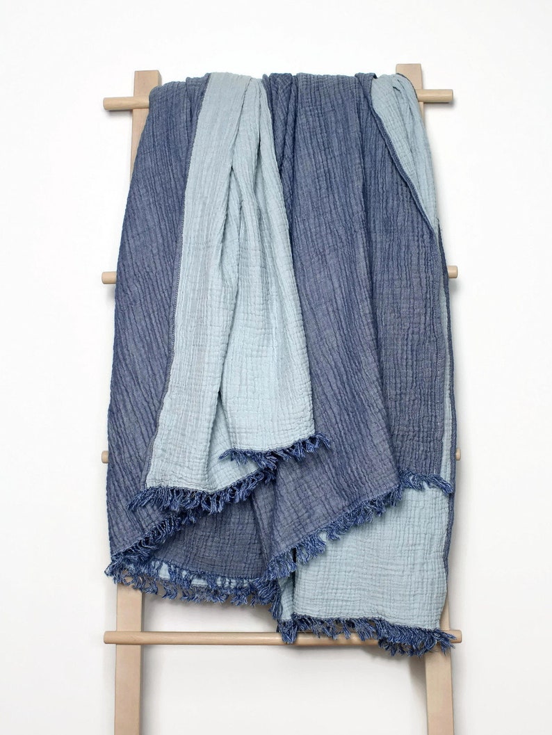 Cotton Gauze Blanket Adult Double Gauze Queen Blanket Etsy