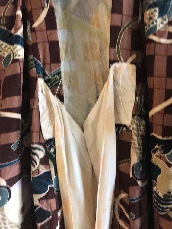 Vintage Childs Silk Kimono Robe from the 1930’s o… - image 6