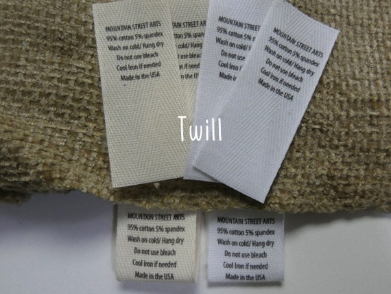 Labels to Sew Into Clothing for Kids, Uniforms, Nursing Home