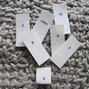 Size Labels image 2