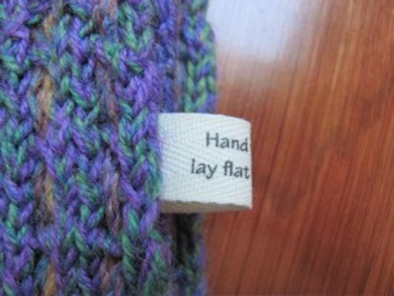 Care Labels for your handmade garments image 3