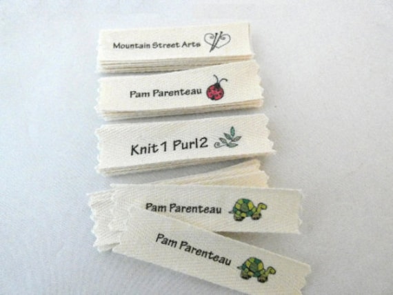 Labels to Sew Into Clothing for Kids, Uniforms, Nursing Home, Assisted  Living and Daycare. 