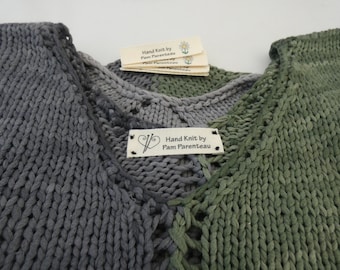 Knitting labels