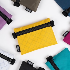 Large Ultralight Zip Pouch / Trail Wallet