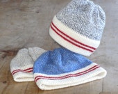 Medium Wool Adult Gray  Worksock Style Watchcap, Beanie, Toque