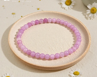 Empaths Kunzite Bracelet: Spiritual Connection & Emotional Balance
