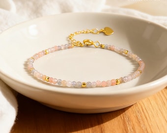 Sunstone Stone Bracelet | our Personal Sunshine Stone for Joy & Positive Energy, Good Fortune Bracelet