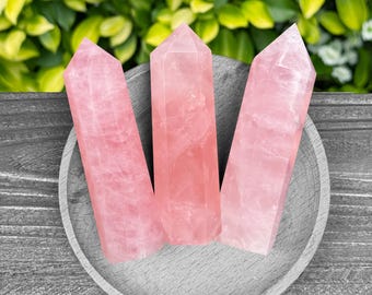 Großhandel Lot 1 Pfund Rosenquarz Turm, Herz Chakra Balance Waage Kristall