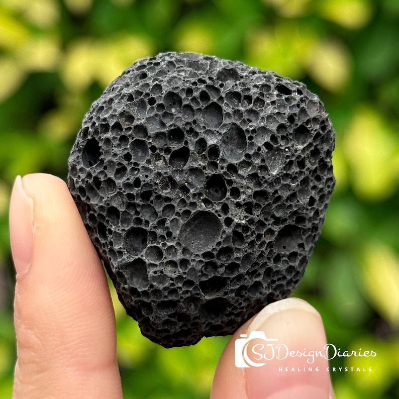 Raw Lava Volcanic Stone | Fire-forged Grounding Crystal | Primordial ...