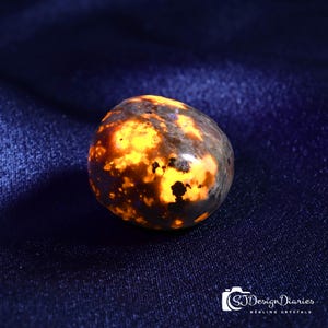 Yooperlite Tumbled Stone ,Flame Stone ,Fire Stone, Natural Yooperlite Stone, UV Reactive, Firestone , Energy Stone, Home Decor