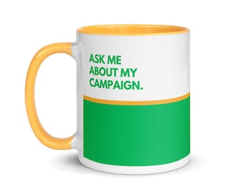 Ask me about my campaign. Don’t ask me about my campaign. | Email Marketer Mug, Gift for Digital Marketers, Gag Gift for Remote Team