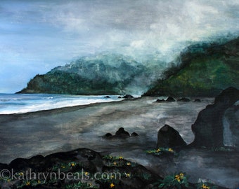 Canvas Print- Road Trip on the Oregon Coast