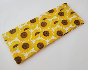 Women's Duct Tape Wallet - Sunflowers