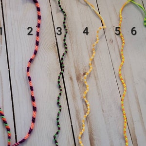 Neon Friendship Bracelets