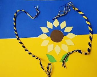 Friendship Bracelet for Ukraine