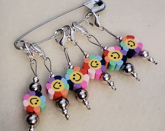 Flower Stitch Markers