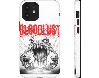 Bloodlust Monster Tough Phone Case: Gamer Horror Protection