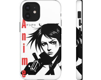 Anime Girl Tough Phone Case: Impact-Resistant Protective Cover