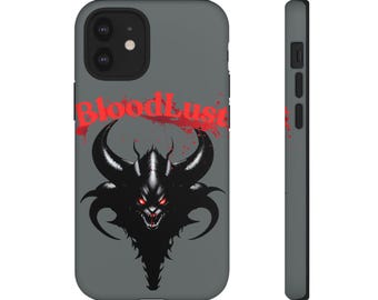BloodLust Devil Phone Case: Edgy Gamer Accessory