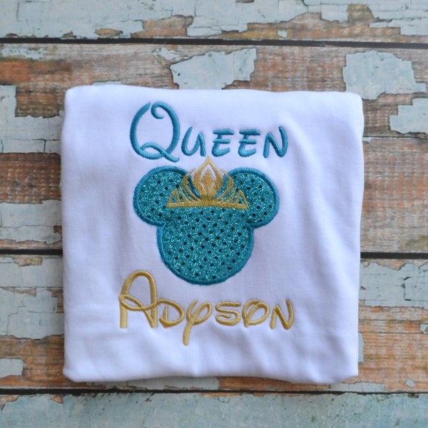 Queen Elsa Shirt, Elsa Shirt, Minnie Mouse Princess shirt