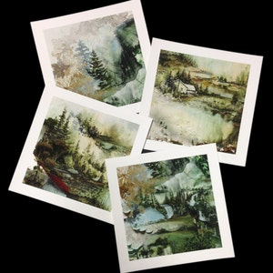 Outtakes - Prints of Bon Iver Album Art By Gregory Euclide (OFFICIAL)