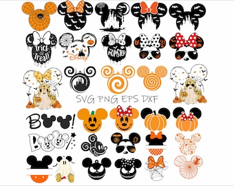 Halloween Mouse & Friends SVG: Spooky Designs (100+)