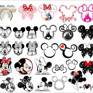 Pacchetto SVG vettoriale del mouse: file digitali a strati (download immediato)