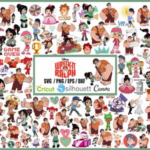 Wreck it Ralph PNG, Wreck it Ralph SVG, Wreck it Ralph Clipart, Wreck it Ralph birthday cake topper, Wreck it Ralph Shirt