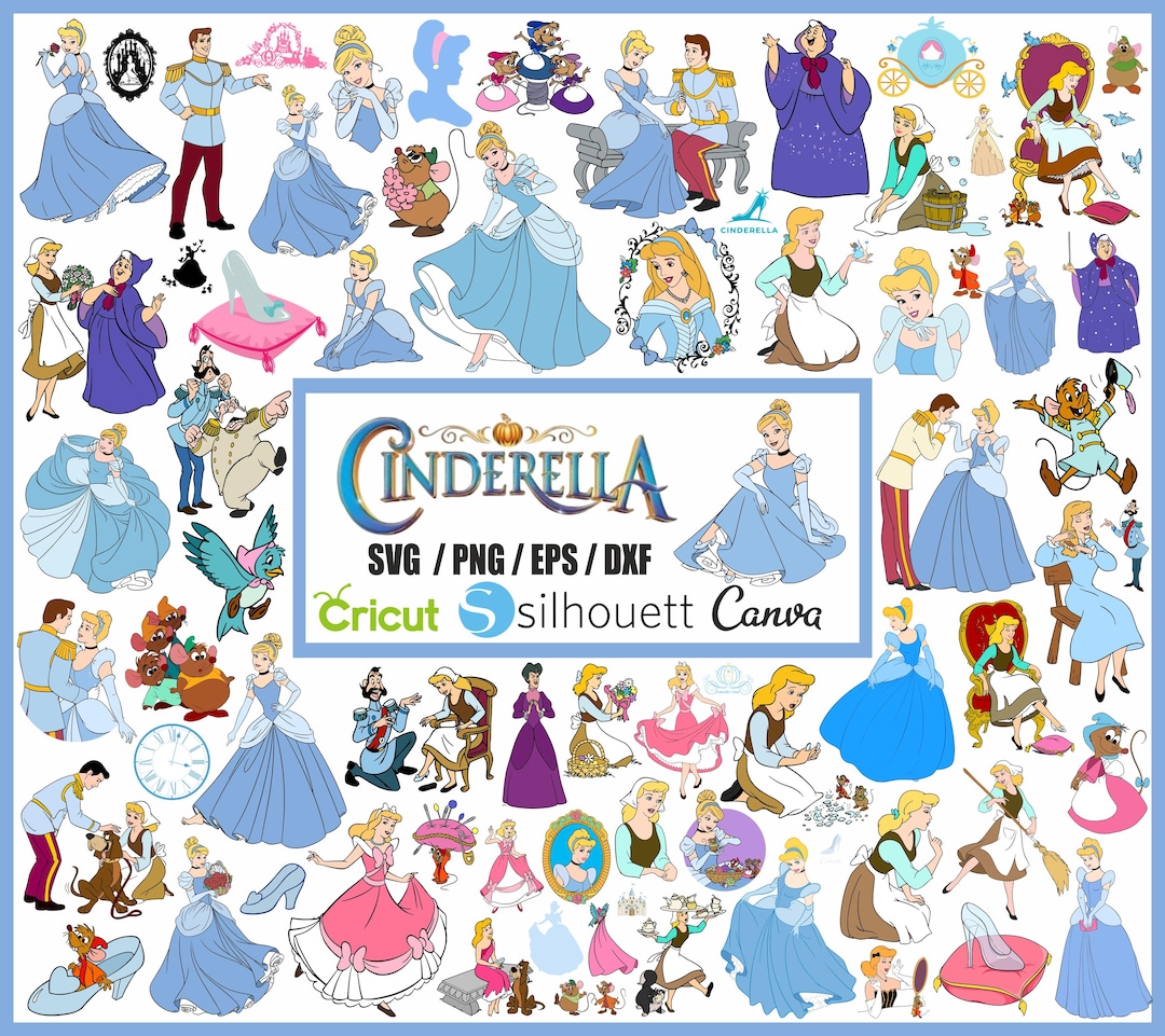 cinderella-clipart-transparent-png-images-instant-download-etsy
