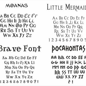Cartoon Font Bundle 30 font SVG TTF Font For Cricut Silhouette Cutting Crafting Canva Font Download Digital File Commercial use Font Bundle image 6