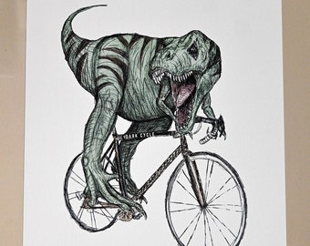 TREX Print - High Quality TREX Print - Gifts For TREX Lovers
