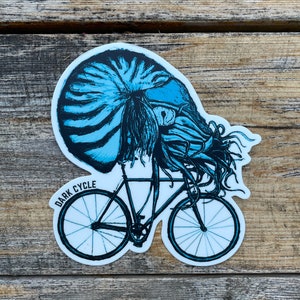 Nautilus Sticker - Nautilus Vinyl Sticker For Laptops, Cars, Water Bottles - High-Quality, Durable Stickers - Gifts For Nautilus Lovers