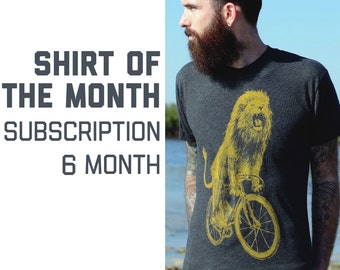 Dark Cycle Shirt of the Month Club - 6 Pre-Released Designs