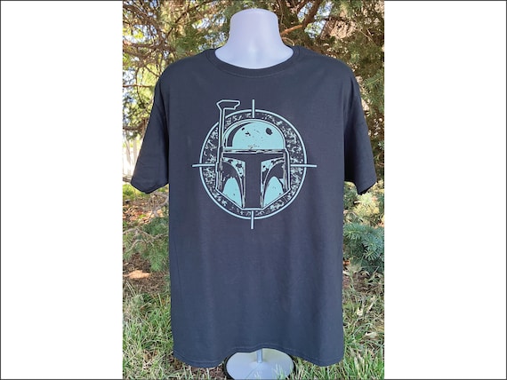 Star Wars BOBA FETT Jango Bounty Hunter Helmet T-shirt Screen