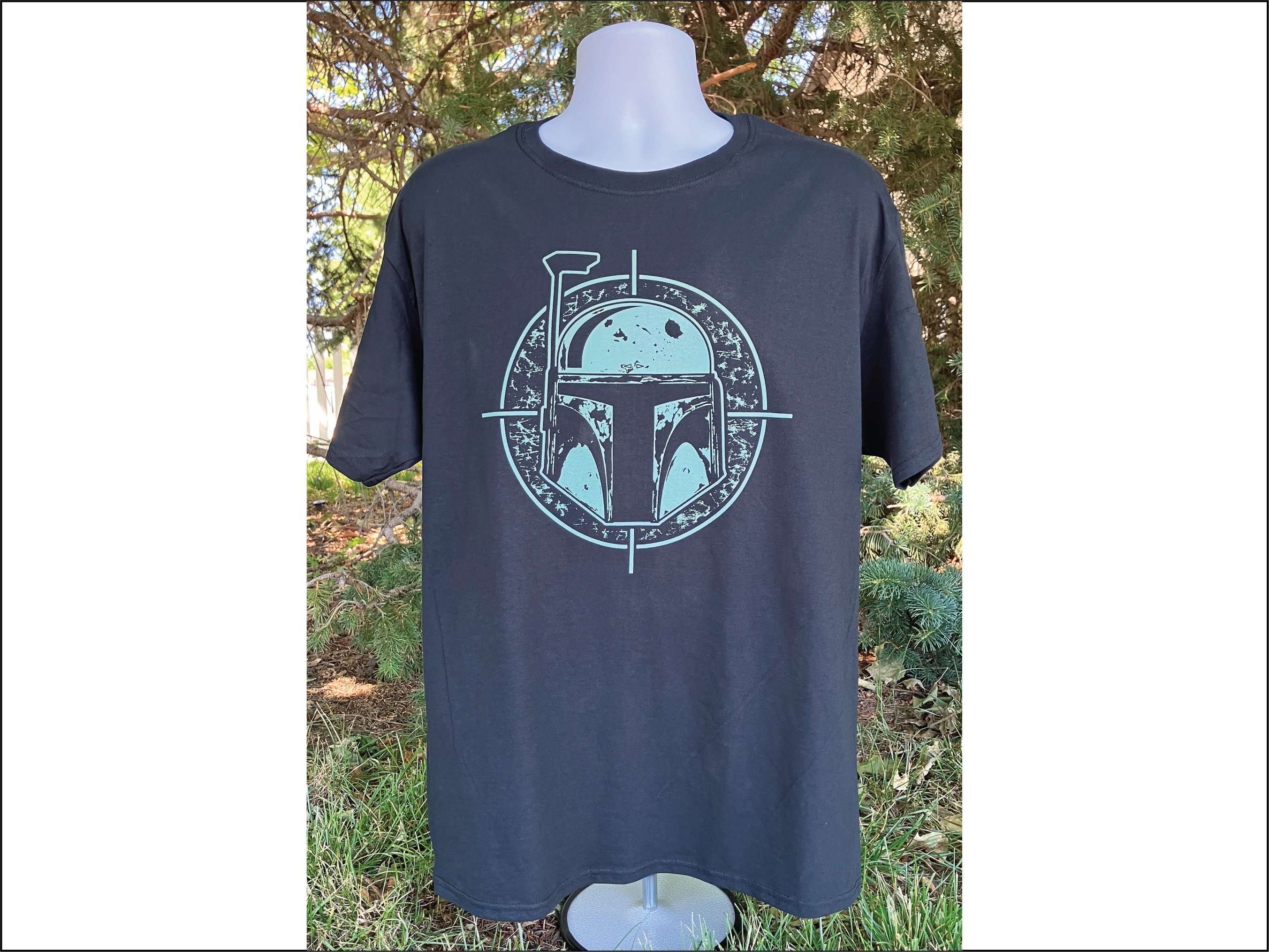 Star Wars BOBA FETT Jango Bounty Hunter Helmet T-shirt