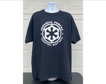 star wars IMPERIAL COG imperial forces t-shirt empire stormtrooper the mandalorian screen printed kenobi